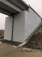 Sanace železobetonových konstrukcí železničních mostů elektrárna Temelín 