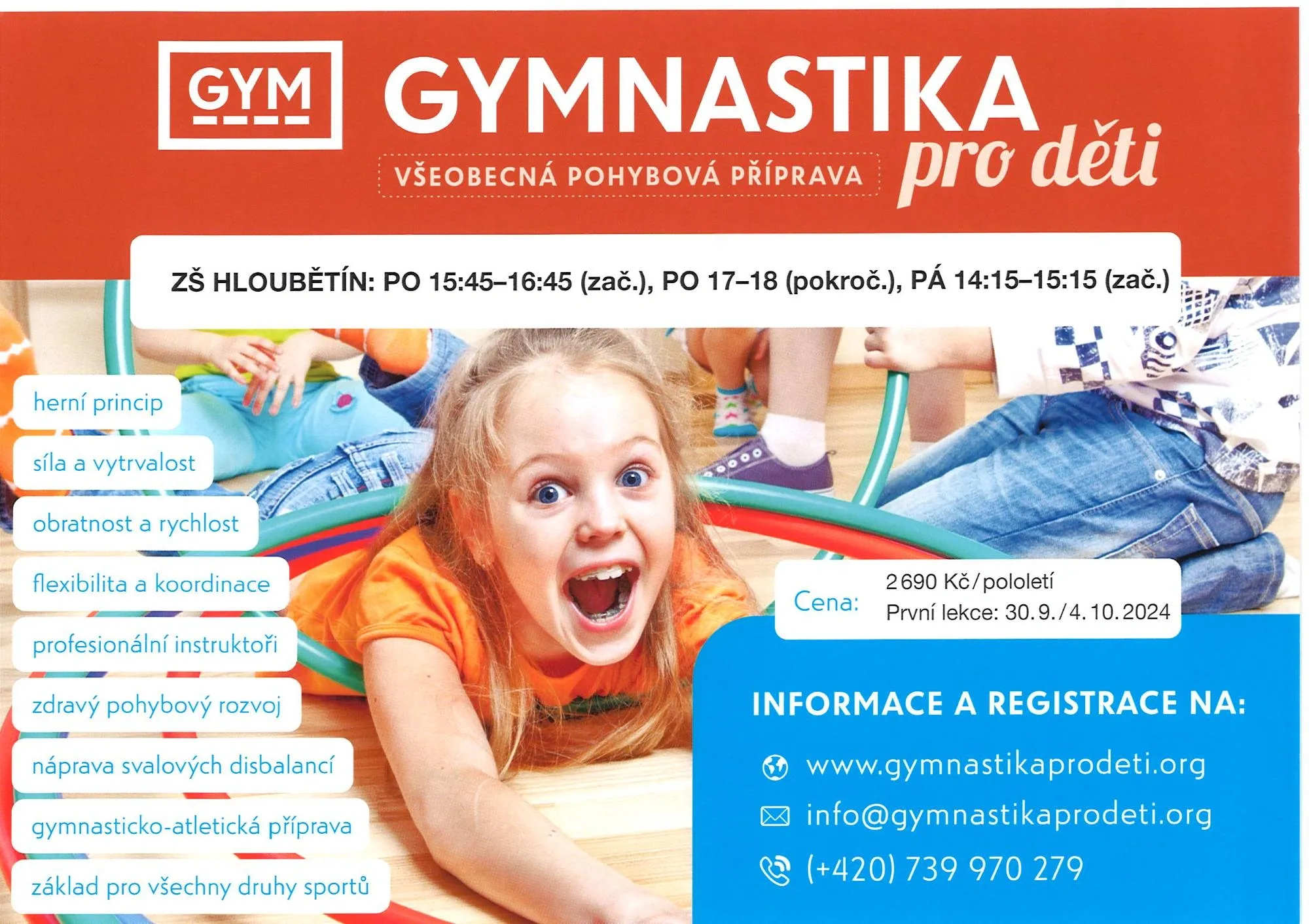 Gymnastika pro děti