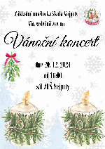 Vánoční koncert 20.12.2024