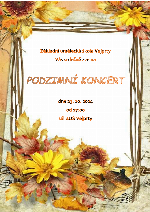 Podzimní koncert 23.10.2024 - Vejprty