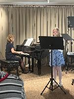 Jarní koncert třídy Evy Vydrové