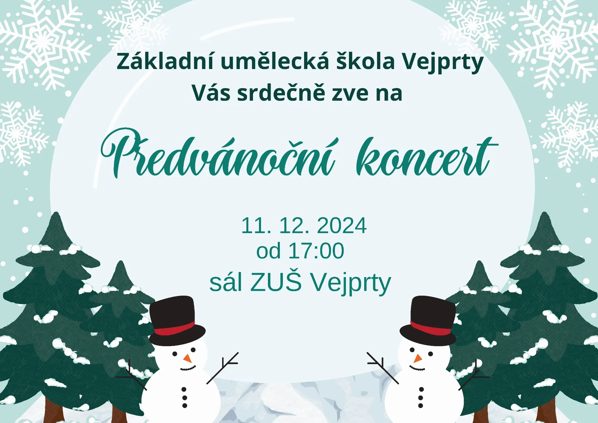 Předvánoční koncert 11.12.2024
