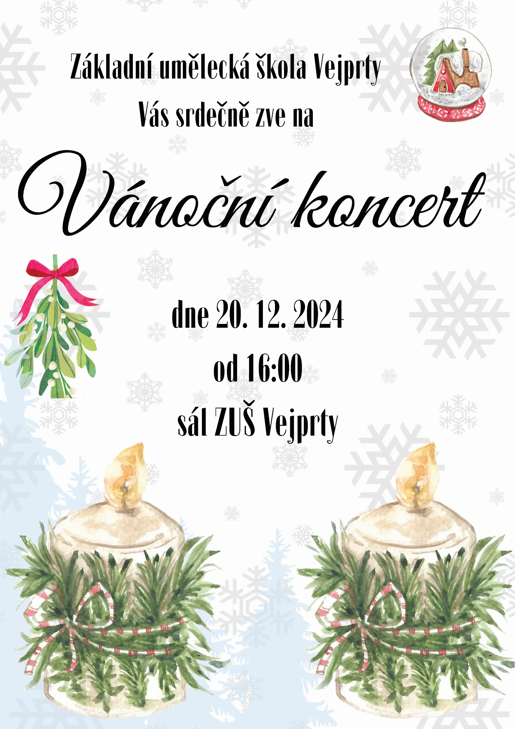 Vánoční koncert 20.12.2024
