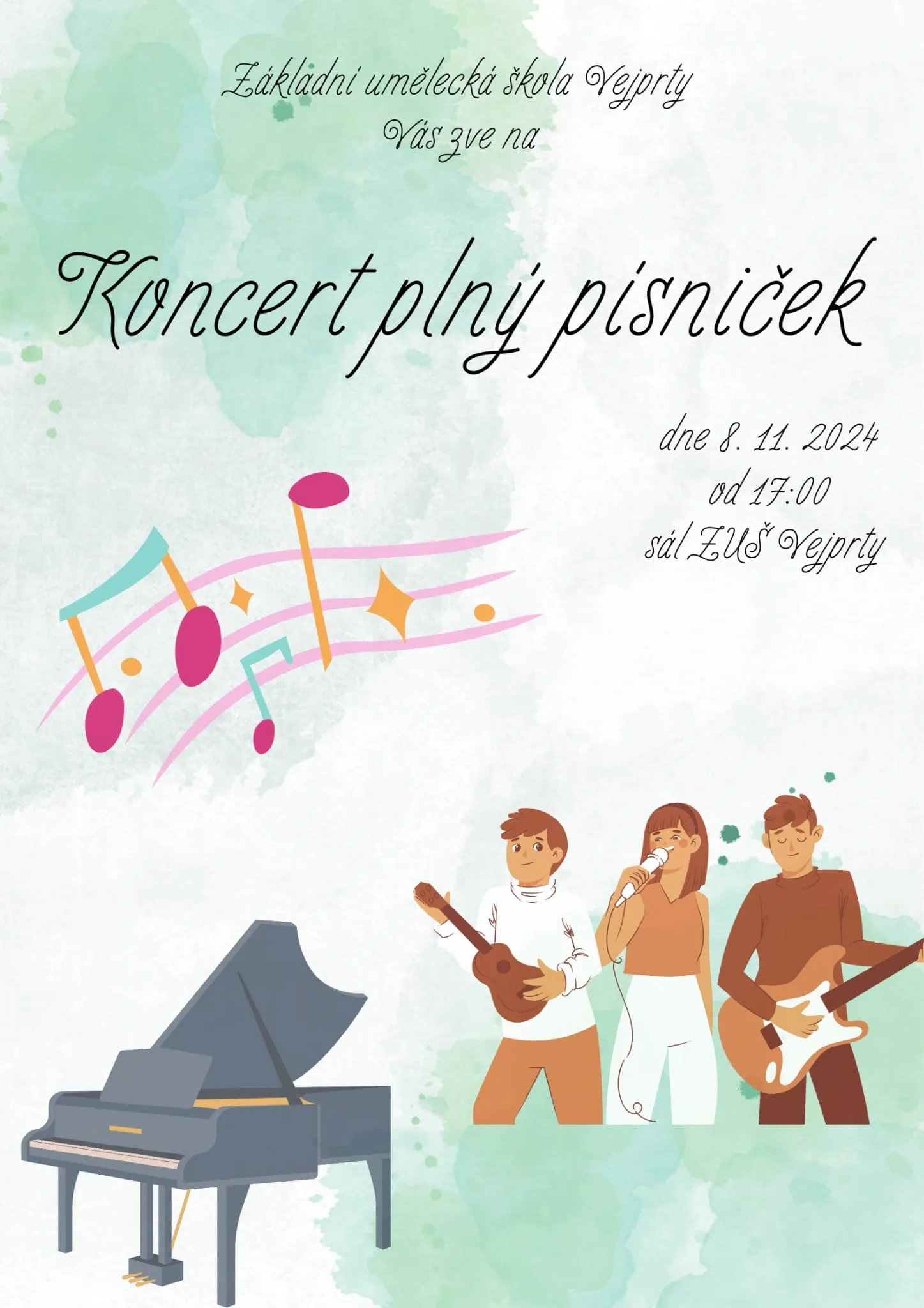 Koncert plný písniček - 8.11.2024