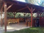 Pergola s krbem