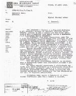 Posudek odborné firmy k umístění školy v Husinci (září 1945).