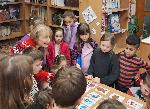 Christmas in the library