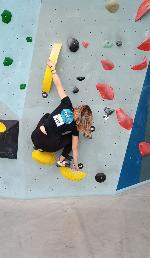 Úspěšná boulderistka
